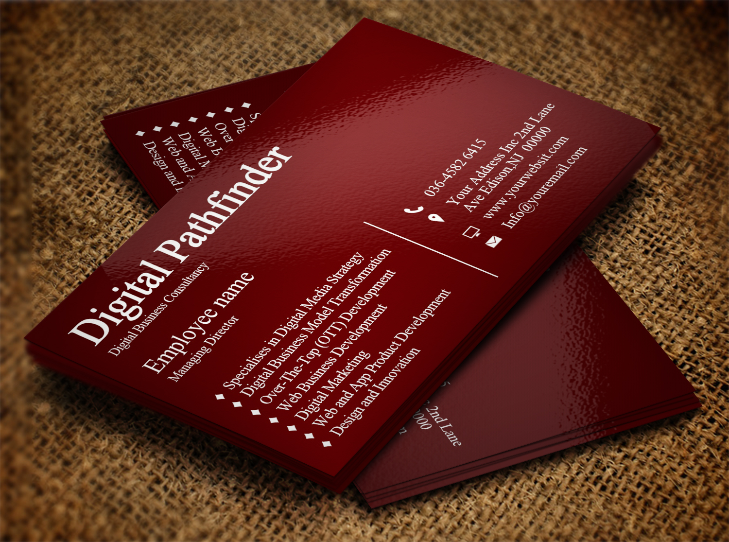 Visitenkarten-Design von Lanka Ama für dieses Projekt | Design #5867360