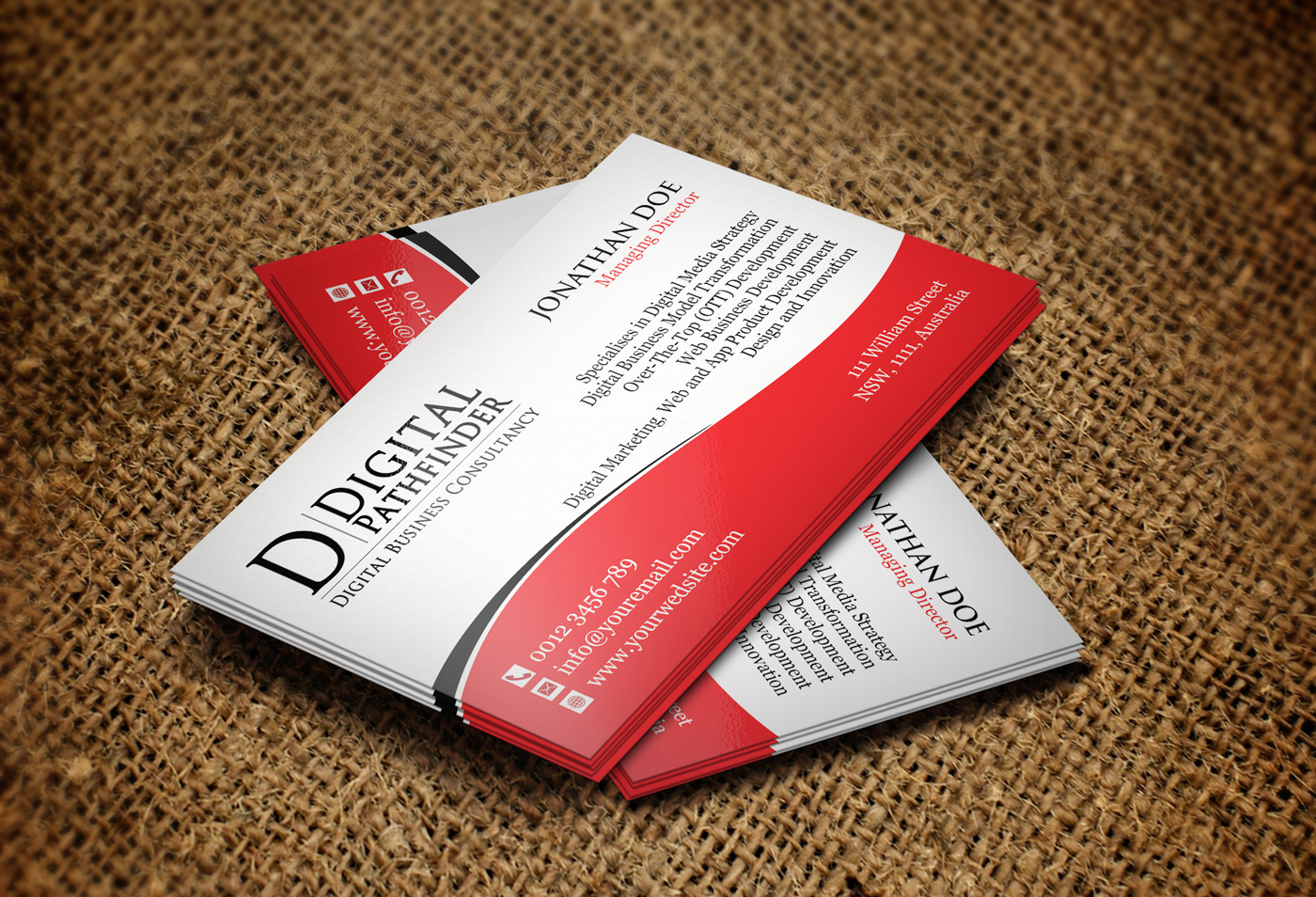 Visitenkarten-Design von Lanka Ama für dieses Projekt | Design #5867398