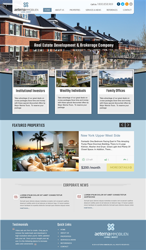 Web Design by webxvision for this project | Design: #5748387