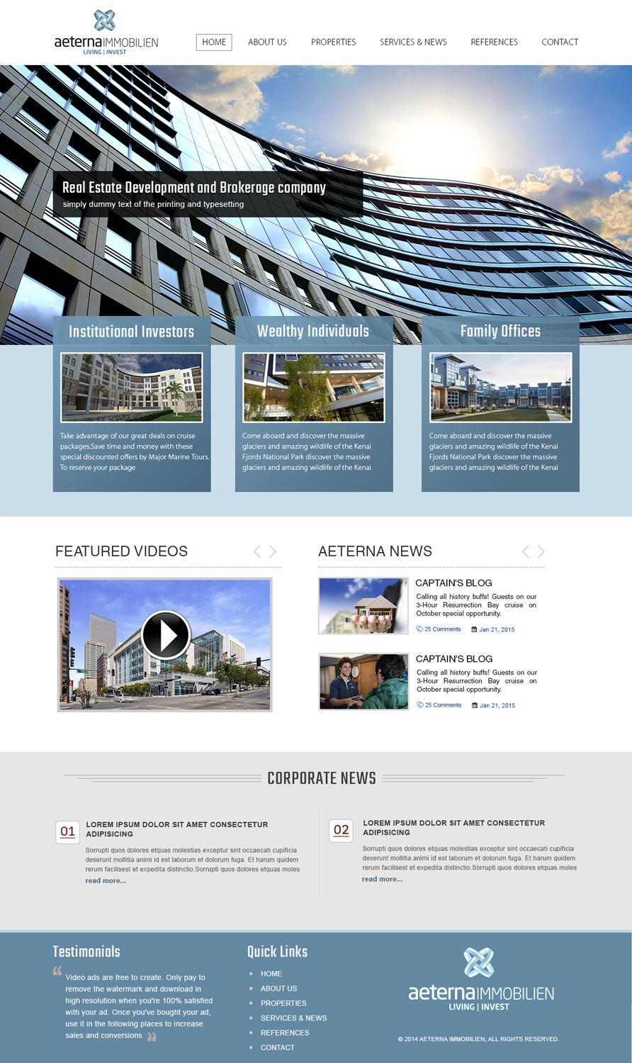 Web Design by webxvision for this project | Design #5748401