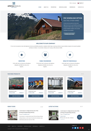 Web Design by pb for this project | Design: #5735084