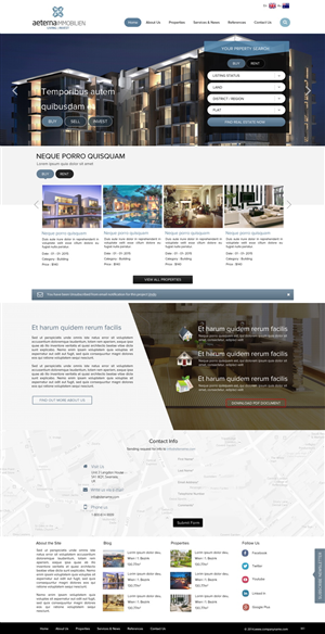 Web Design by pb for this project | Design: #5735092