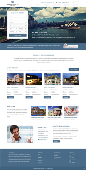 Web Design by pb for this project | Design: #5735097