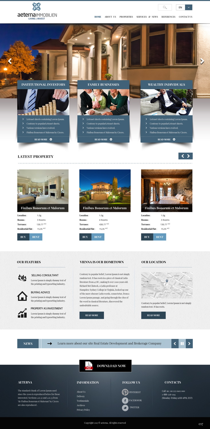 Web Design by pb for this project | Design #5735112