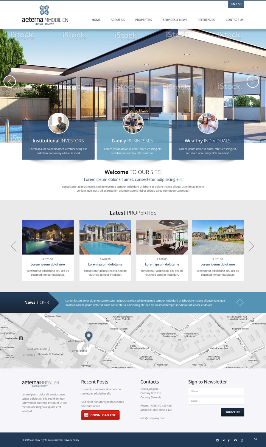 Web Design by pb for this project | Design #5747018
