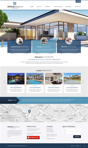 Web Design by pb for this project | Design: #5747018