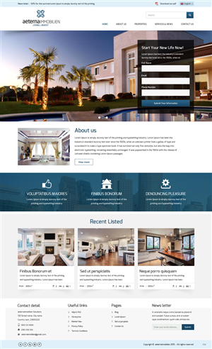 Web Design by pb for this project | Design: #5747020