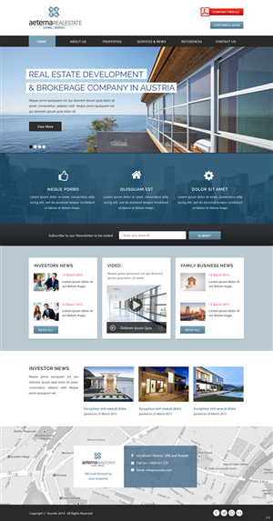 Web Design by pb for this project | Design #5780558