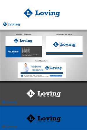 Logo Design by Moustache-Graphics for Loving Insurance Group | Design: #5742577