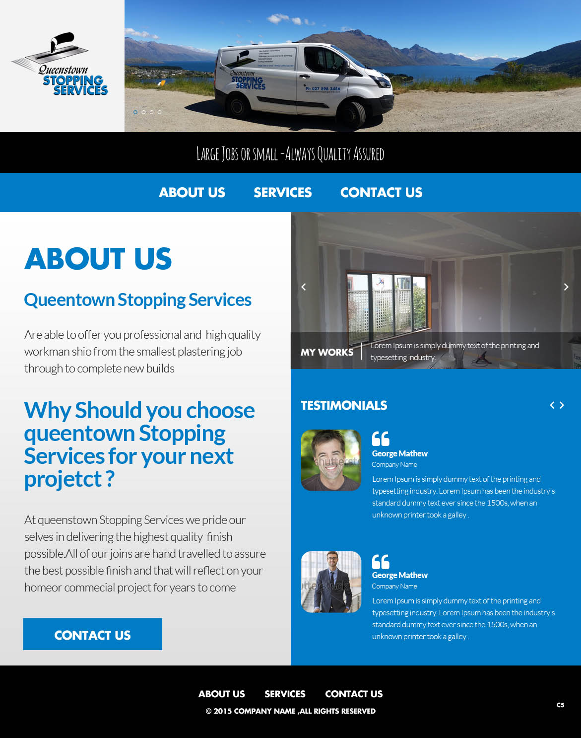 Web Design by pb for this project | Design #5747195