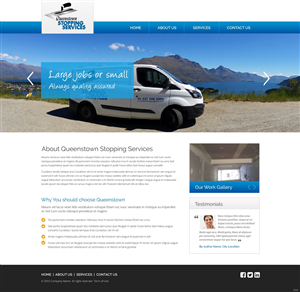 Web Design by pb for this project | Design: #5747197