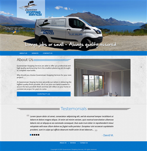 Web Design by Tanvir for this project | Design: #5739360
