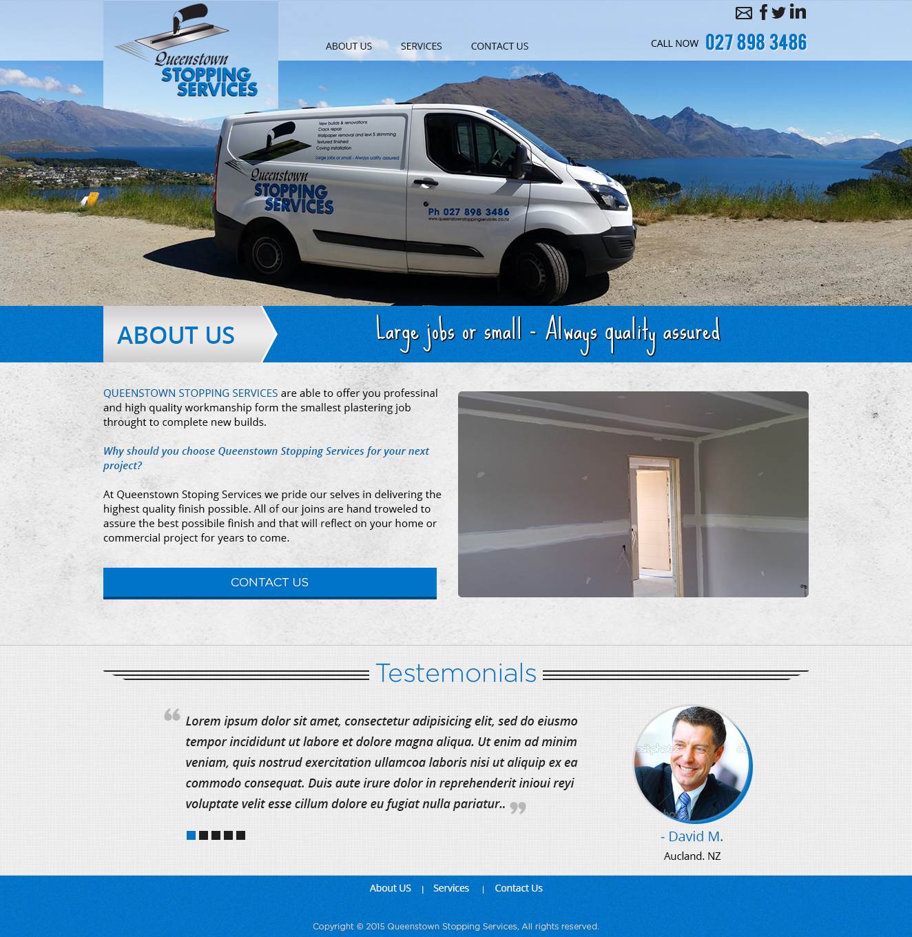 Web Design by Tanvir for this project | Design: #5741633