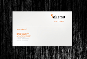 Business Card Design by susi007 for Hakema Solutions Oy | Design: #303570