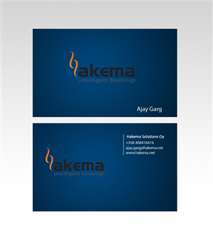 Business Card Design by susi007 for Hakema Solutions Oy | Design: #303592