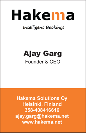 Business Card Design by Aleksandar for Hakema Solutions Oy | Design: #304294