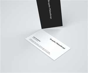 Stationery Design by logodentity for Bespoke Philanthropy | Design: #5758374