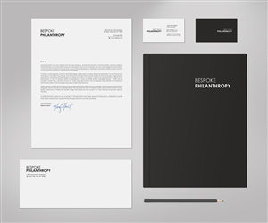 Stationery Design by logodentity for Bespoke Philanthropy | Design: #5758549