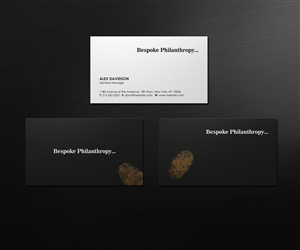 Stationery Design by logodentity for Bespoke Philanthropy | Design: #5759821