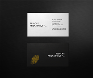Stationery Design by logodentity for Bespoke Philanthropy | Design: #5784653