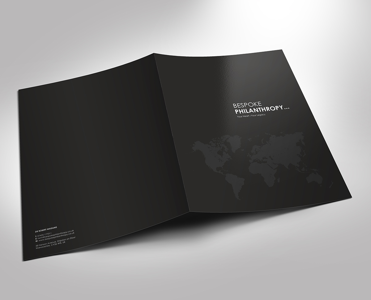 Stationery Design by logodentity for Bespoke Philanthropy | Design #5836435