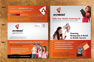 Text Marketing Tri-Fold Brochure | Flyer Design by Sbss