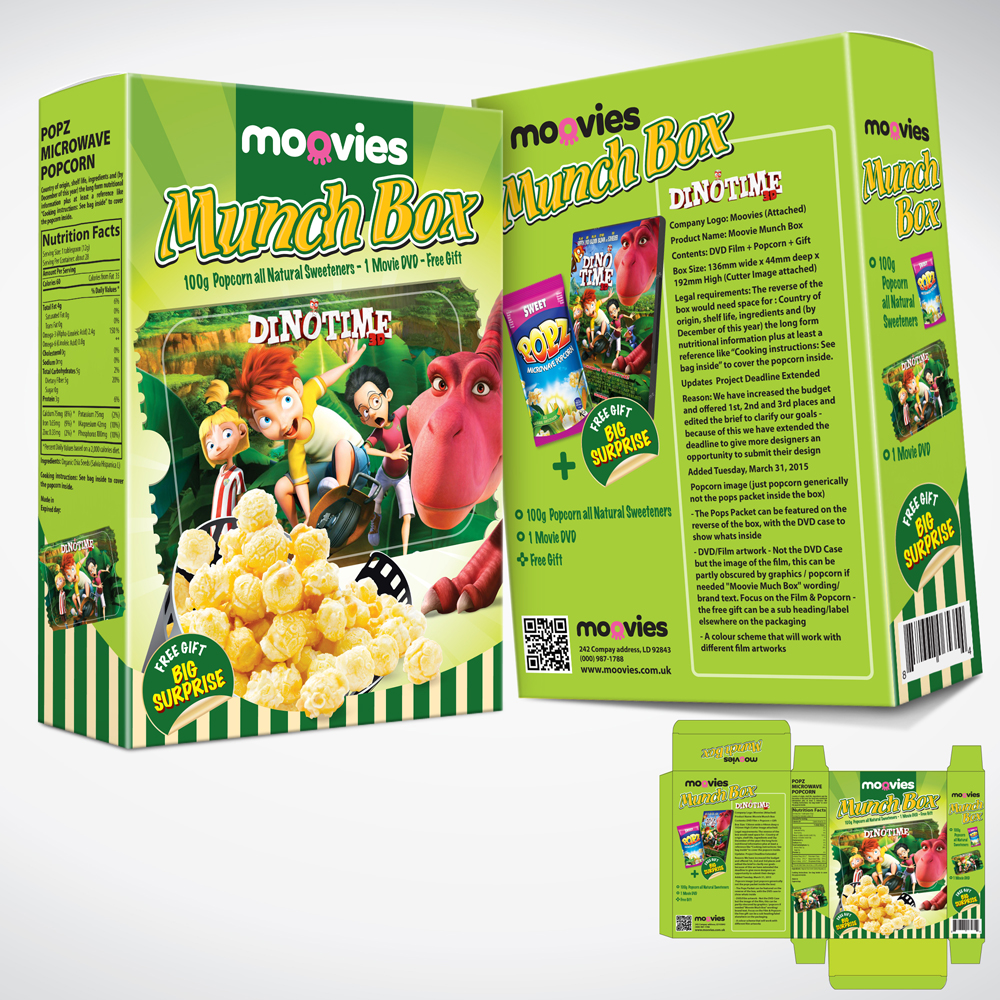 Packaging Design by tuan1968 for Moovies | Design #5841679