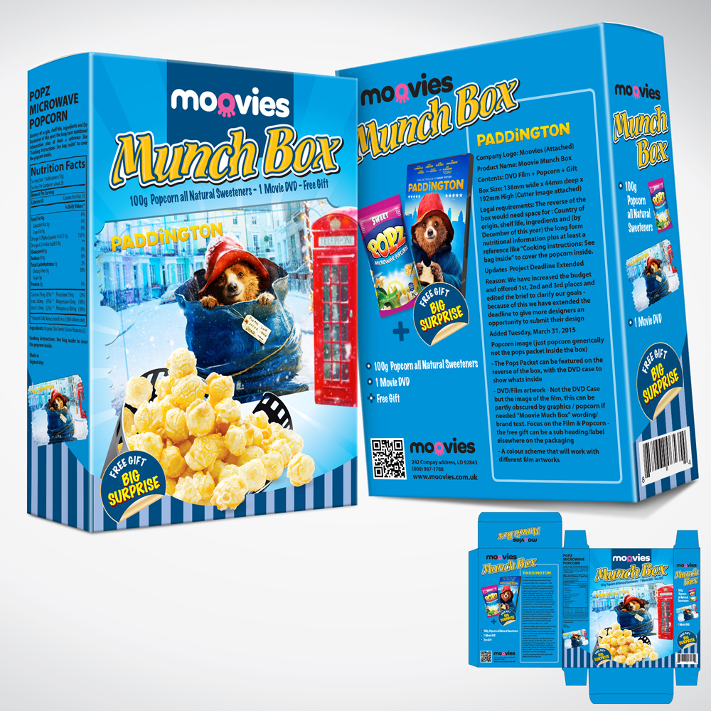 Packaging Design by tuan1968 for Moovies | Design #5841688