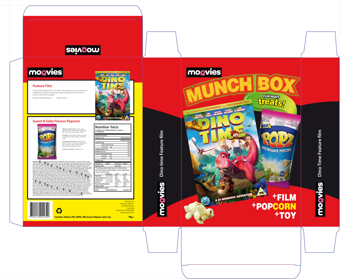 Packaging Design by Designer Mate for Moovies | Design #5785778