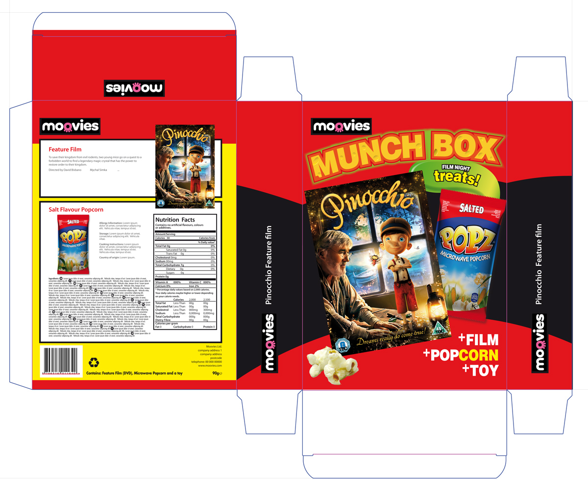 Packaging Design by Designer Mate for Moovies | Design #5785784