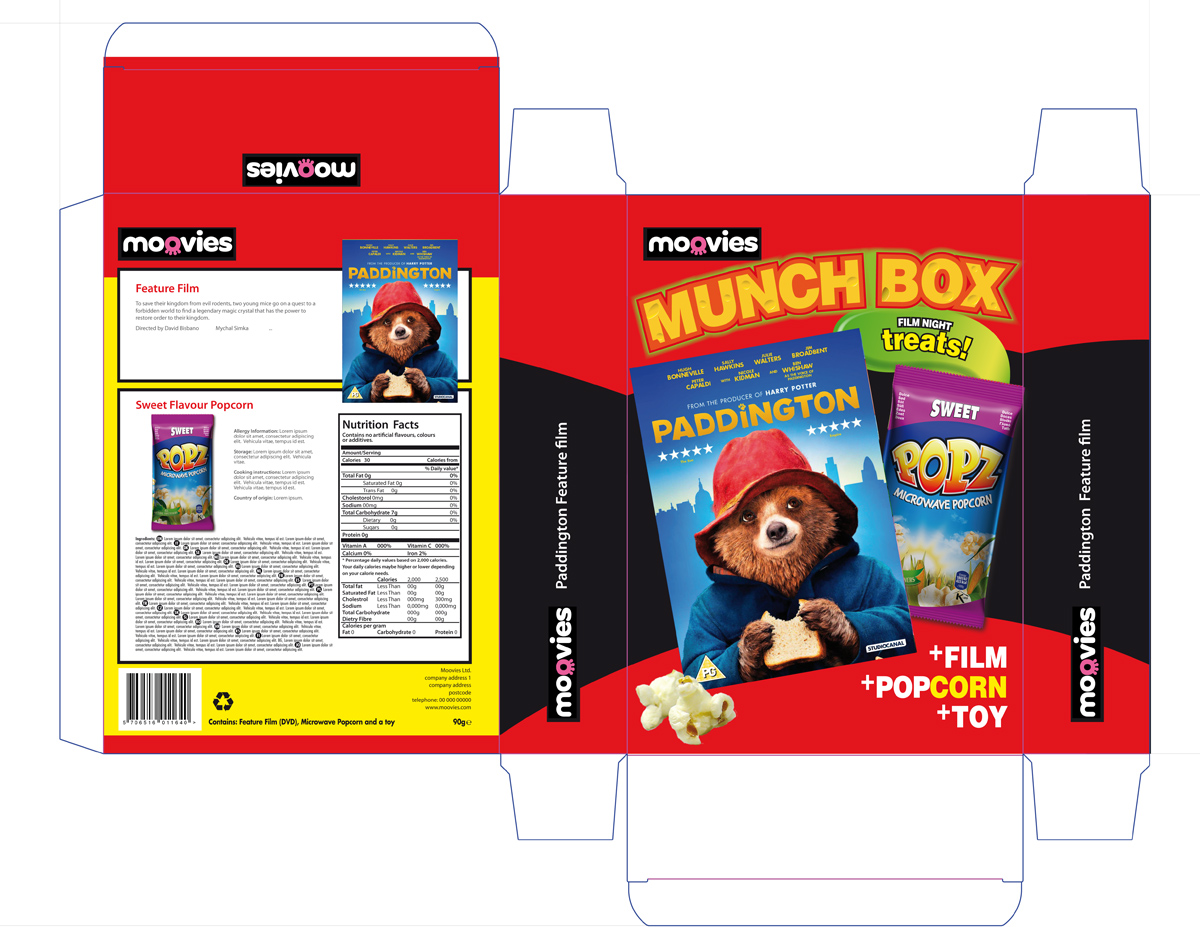 Packaging Design by Designer Mate for Moovies | Design #5785787