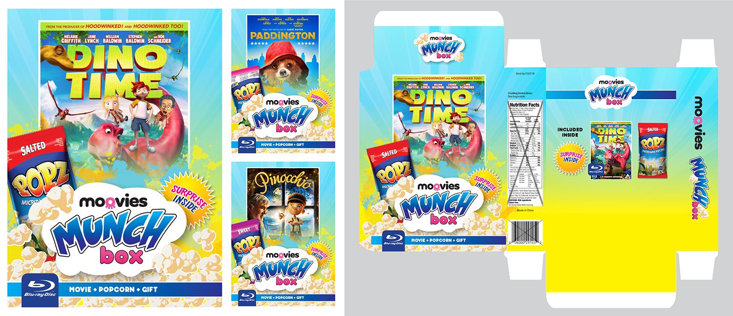 Packaging Design by Caribellabou for Moovies | Design #5800083