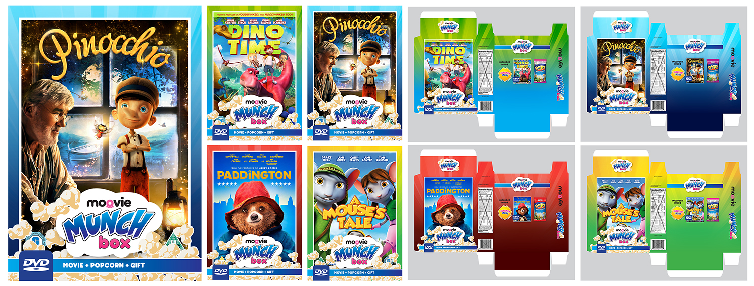 Packaging Design by Caribellabou for Moovies | Design #5824229