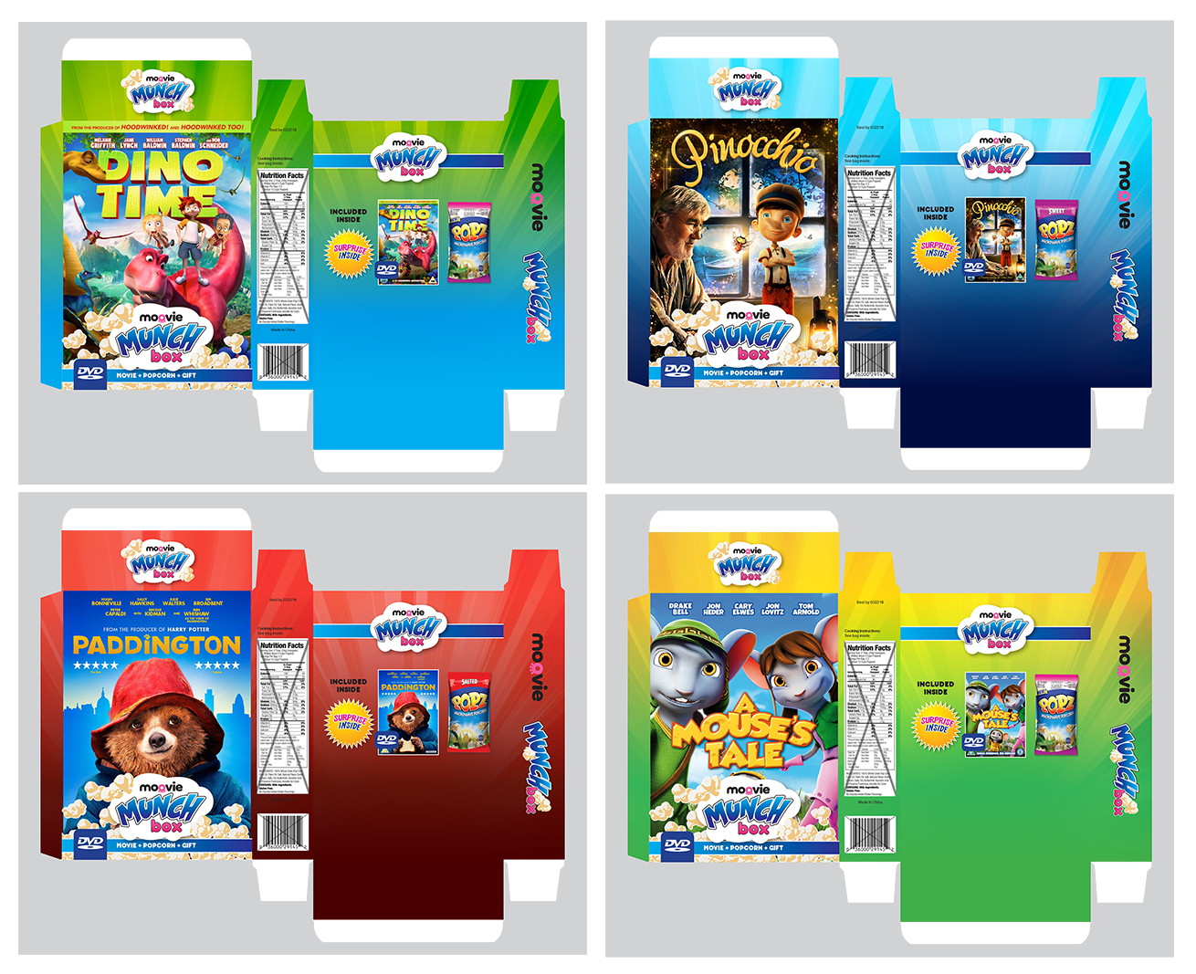 Verpackungs-Design von Caribellabou für Moovies | Design #5824309