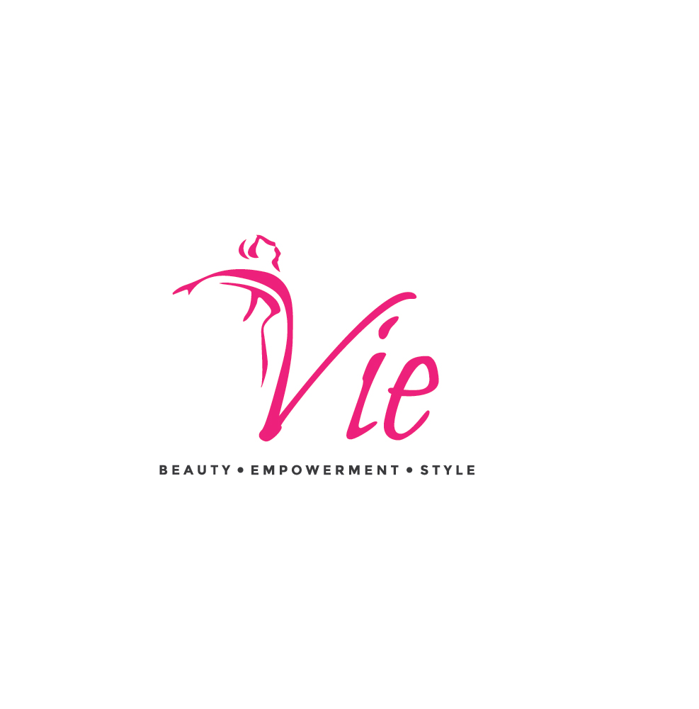 Feminine Elegant Business Logo Design For Vie Beauty Style And