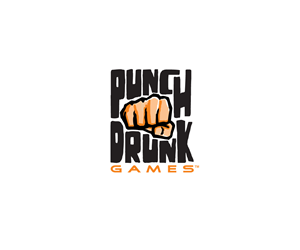 Punchdrunk Games | Logo Design by Buck Tornado