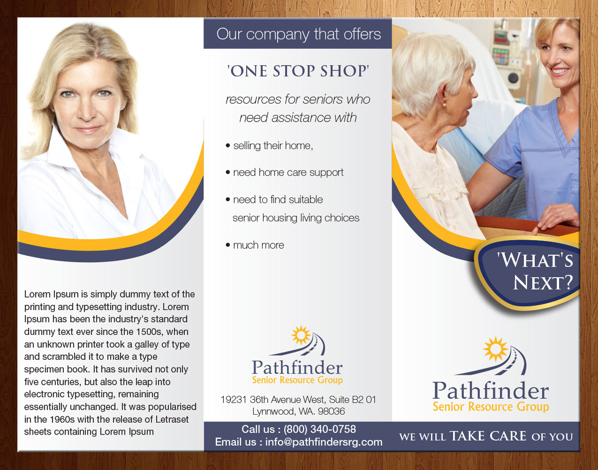 Brochure Design by theblueart for this project | Design #5742225
