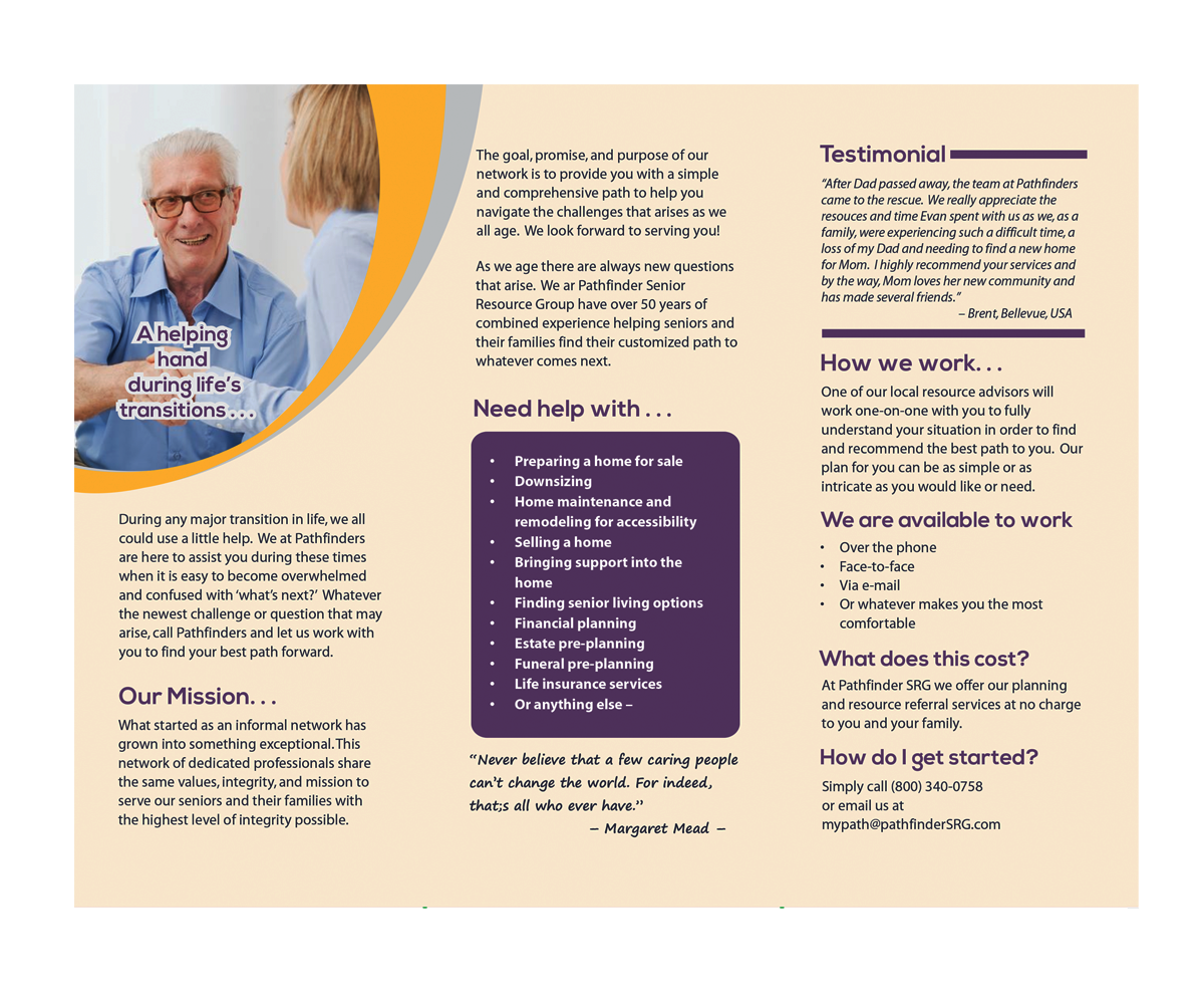 Brochure Design by Grace A for this project | Design #5775013