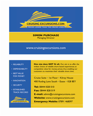 Business Card Design by Dyal Design for this project | Design #301688