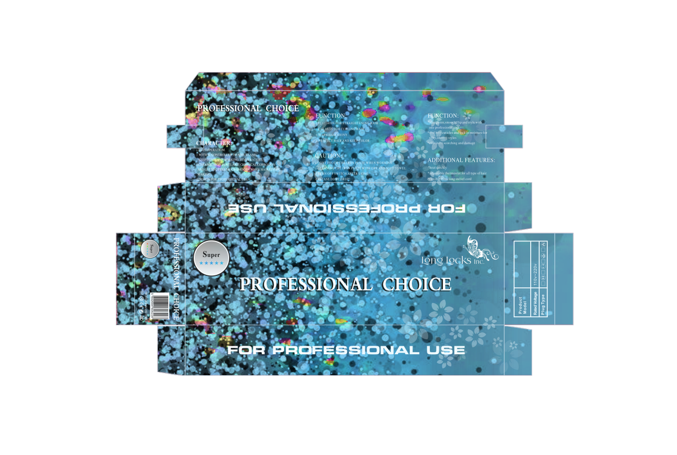 Packaging Design by Nikomen for Long Locks Virgin Hair LLC | Design #5730477