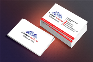 Alaskan medical billing service needs a business card design | Business Card Design by Sandaruwan