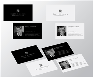 Business Card Design by GGV for Brett Hickman Photographers | Design: #5732018