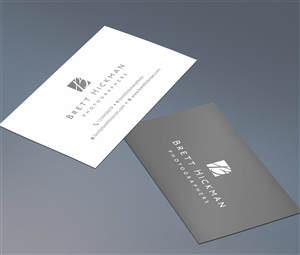Visitenkarten-Design von teddie80 für Brett Hickman Photographers | Design #5742006