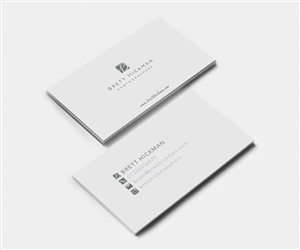 Business Card Design by Vasil Ivanov for Brett Hickman Photographers | Design: #5731498