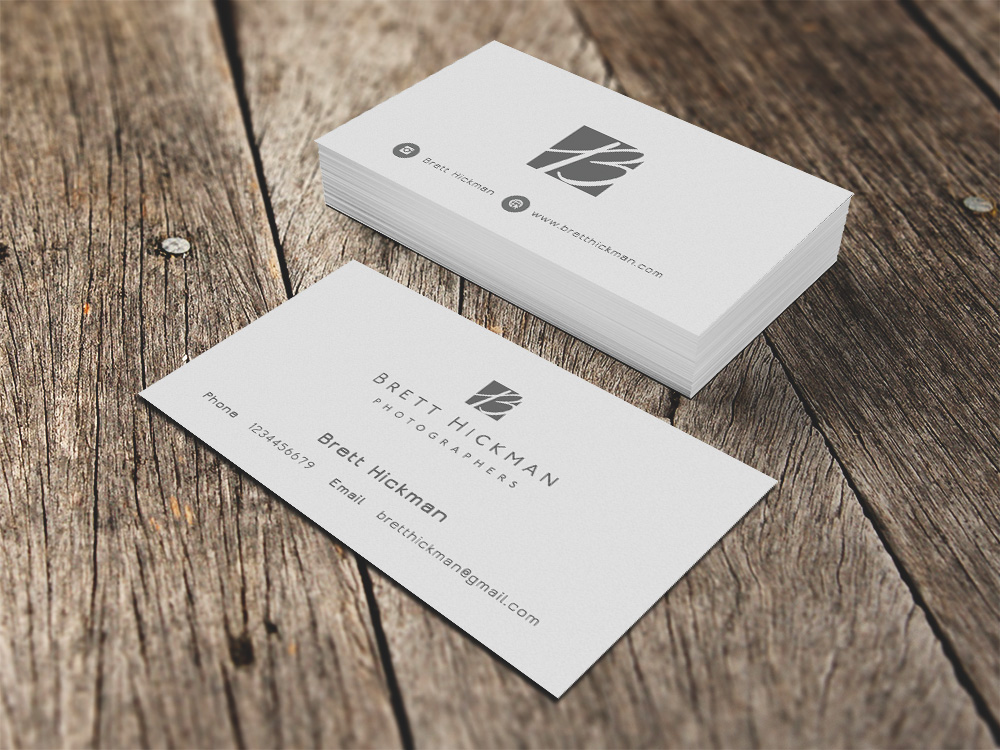 Business Card Design by Eggo May P for Brett Hickman Photographers | Design #5734021
