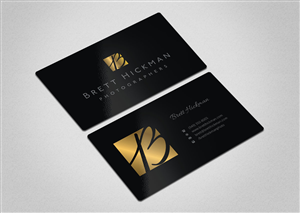 Business Card Design by INDIAN_Ashok for Brett Hickman Photographers | Design: #5733893