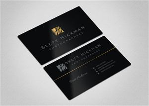 Business Card Design by INDIAN_Ashok for Brett Hickman Photographers | Design: #5733895