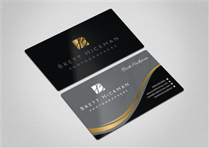 Business Card Design by INDIAN_Ashok for Brett Hickman Photographers | Design: #5733896