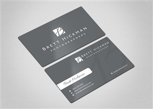 Business Card Design by INDIAN_Ashok for Brett Hickman Photographers | Design: #5733899