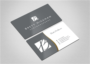 Business Card Design by INDIAN_Ashok for Brett Hickman Photographers | Design: #5733900